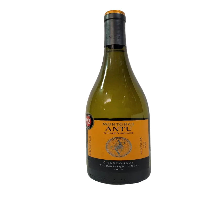 Vino Blanco Montgras Antu Chardonnay Valle Leyda 750 ml