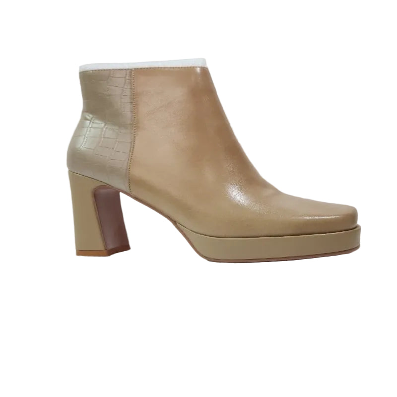 Botines Degas Beige Talla 37 EUR