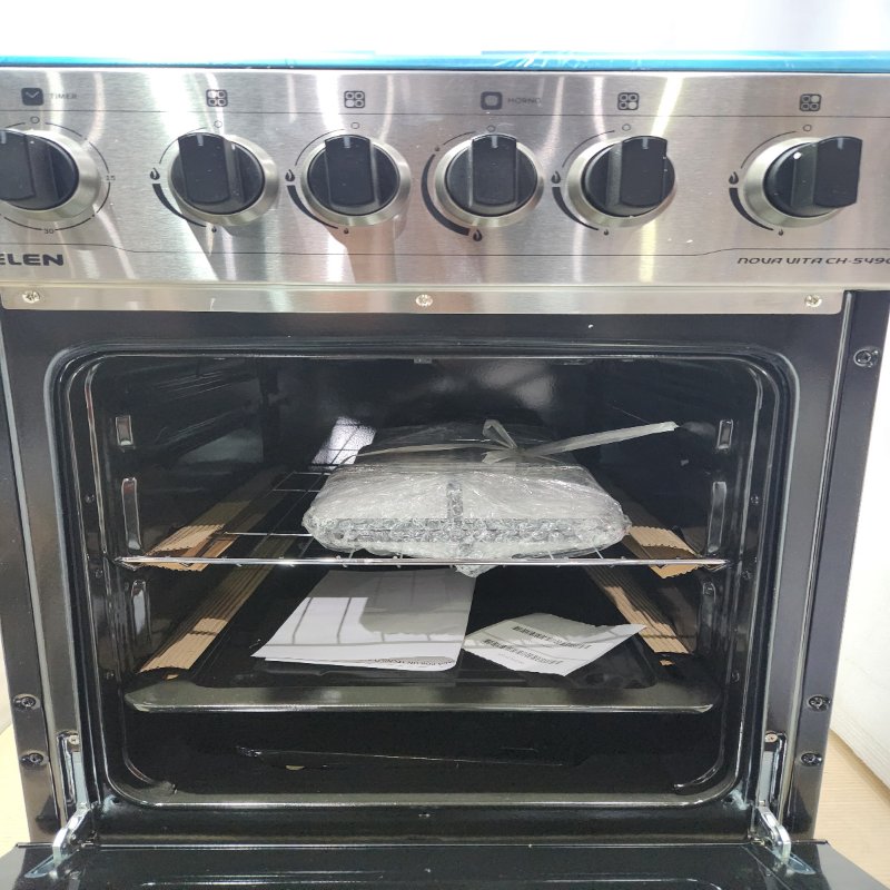 Cocina a Gas 4 Platos Sindelen CH-5490NI Inox