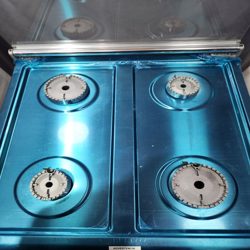 Cocina a Gas 4 Platos Sindelen CH-5490NI Inox