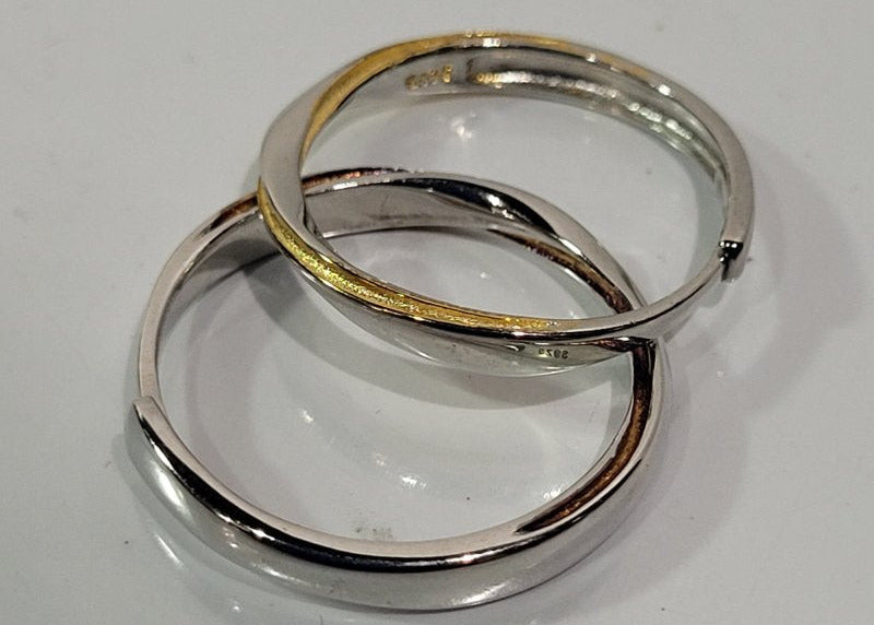Set de Anillos ZG Joyas S925 2 Piezas