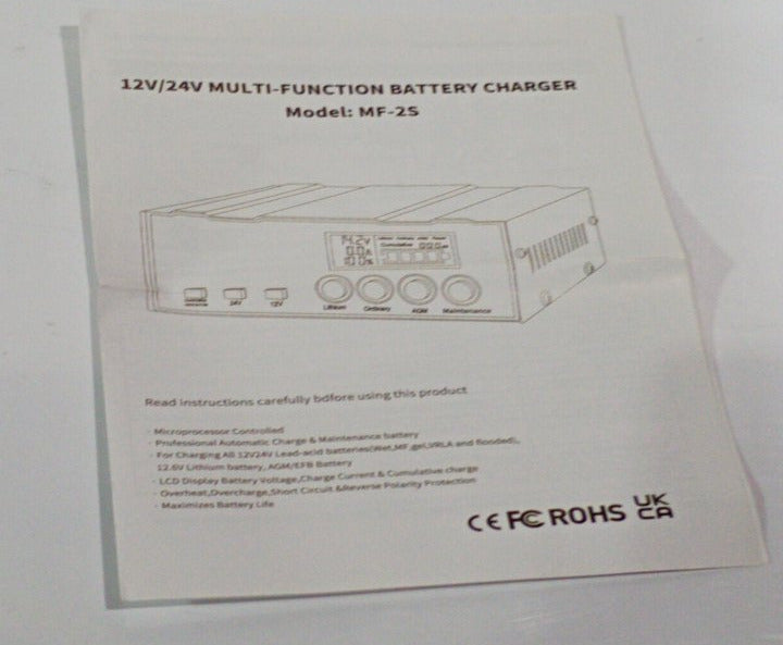 Cargador de Baterías Multifunción MF-25 Genérico