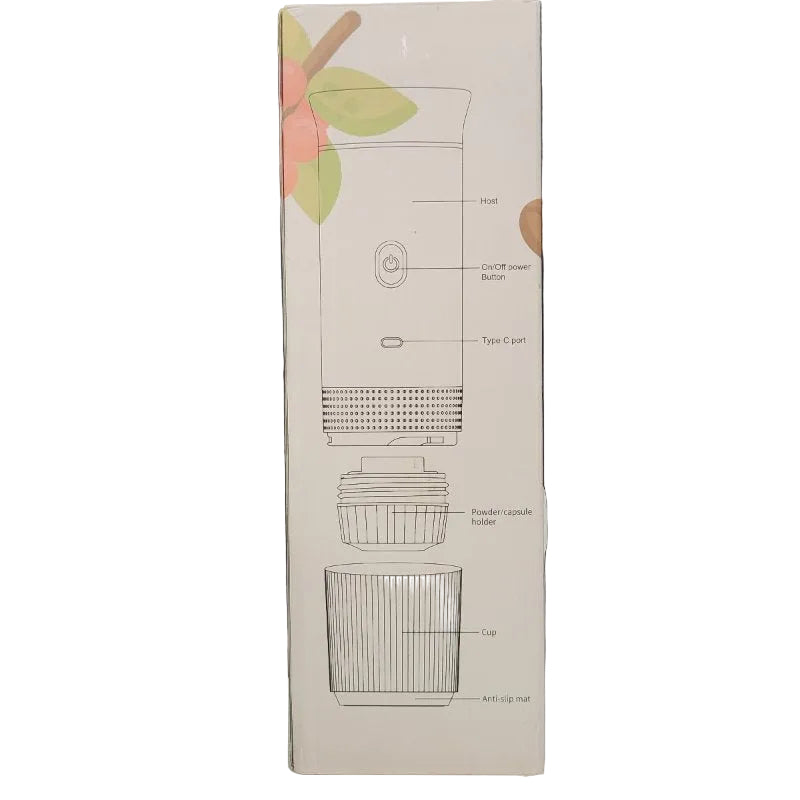 Cafetera Espresso Portátil 3 en 1 120 ml blanco