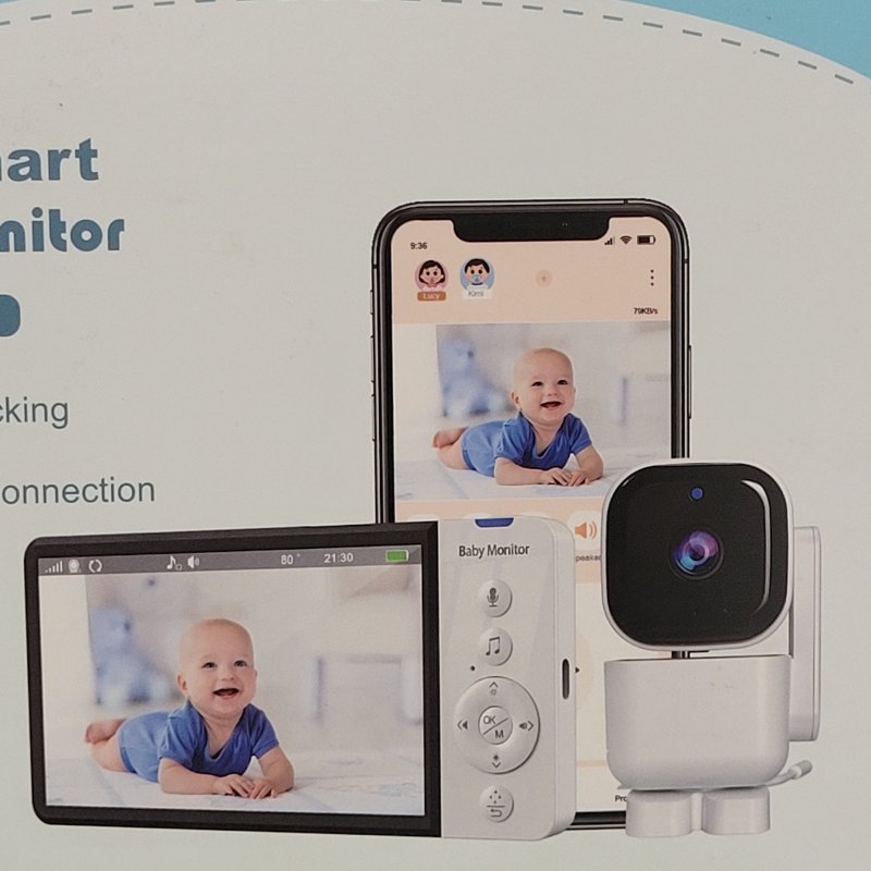 Monitor de Bebé WiFi Smart 1080p
