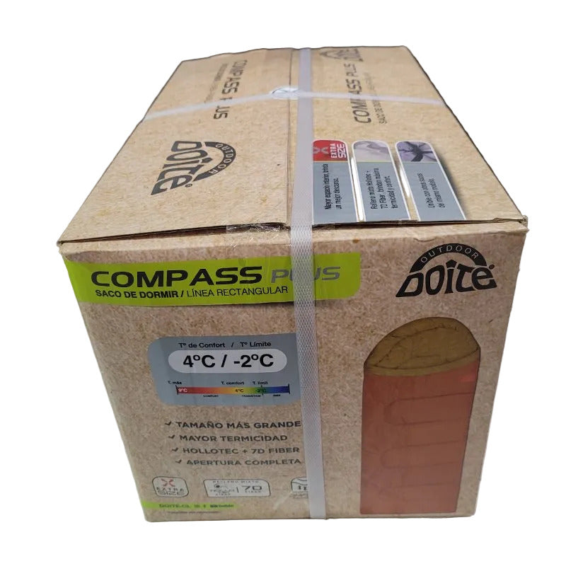 Saco de Dormir Doite Outdoor Compass Plus Naranjo