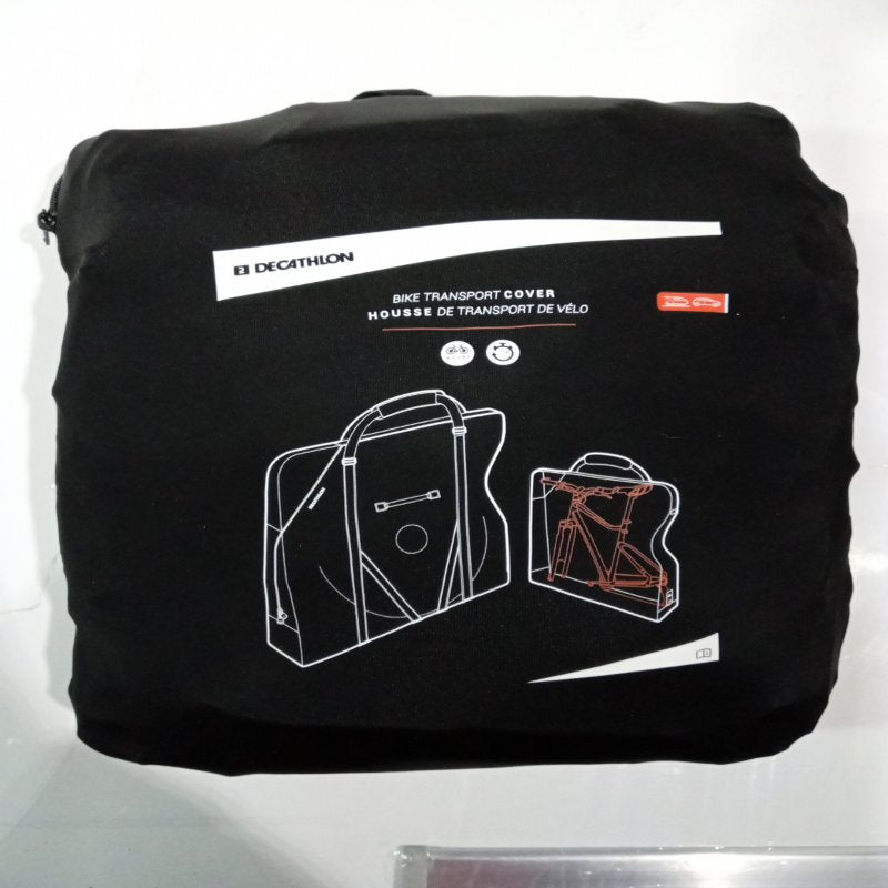 Funda de Transporte para Bicicleta con Bolsillo y Cremallera, Decathlon