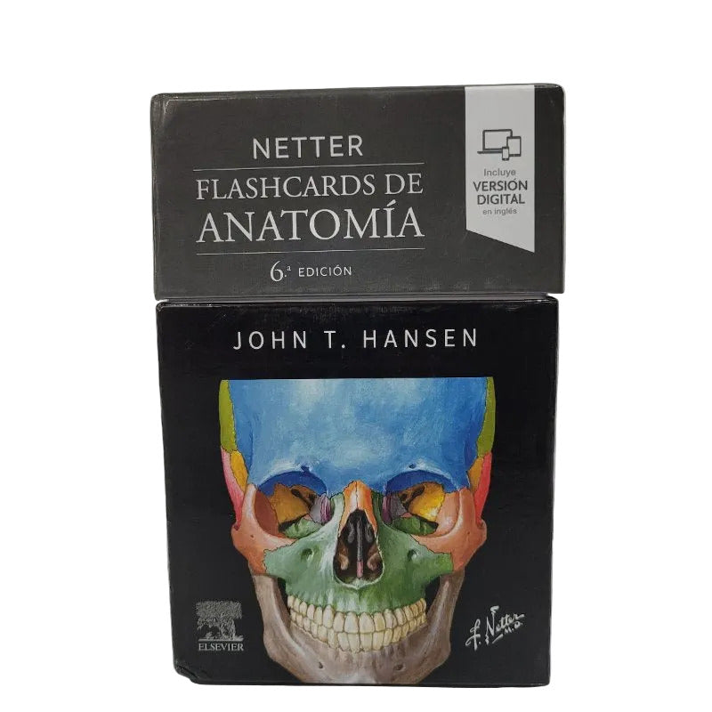 Flashcards de Anatomía Netter - John T. Hansen - 6ª Edición