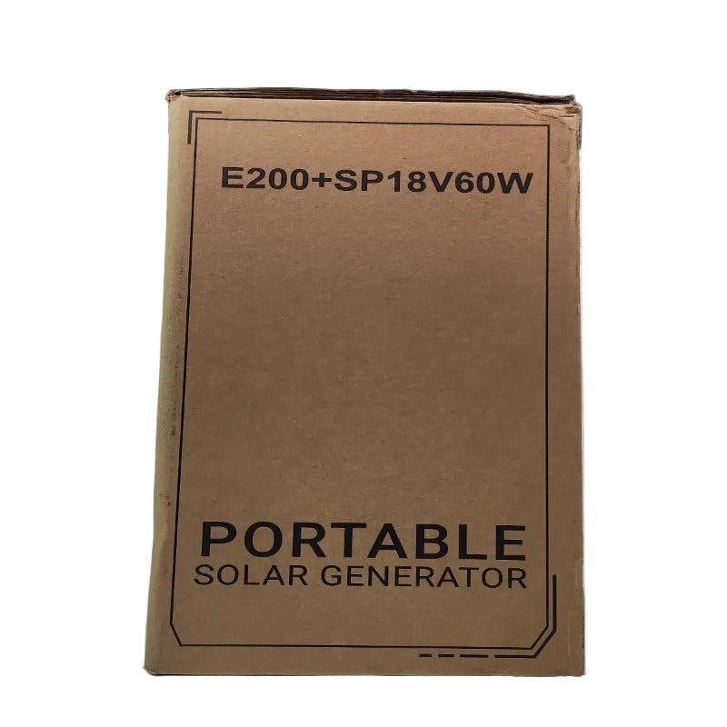 Generador Solar Portátil Flashfish E200 con Panel Solar SP18V60W