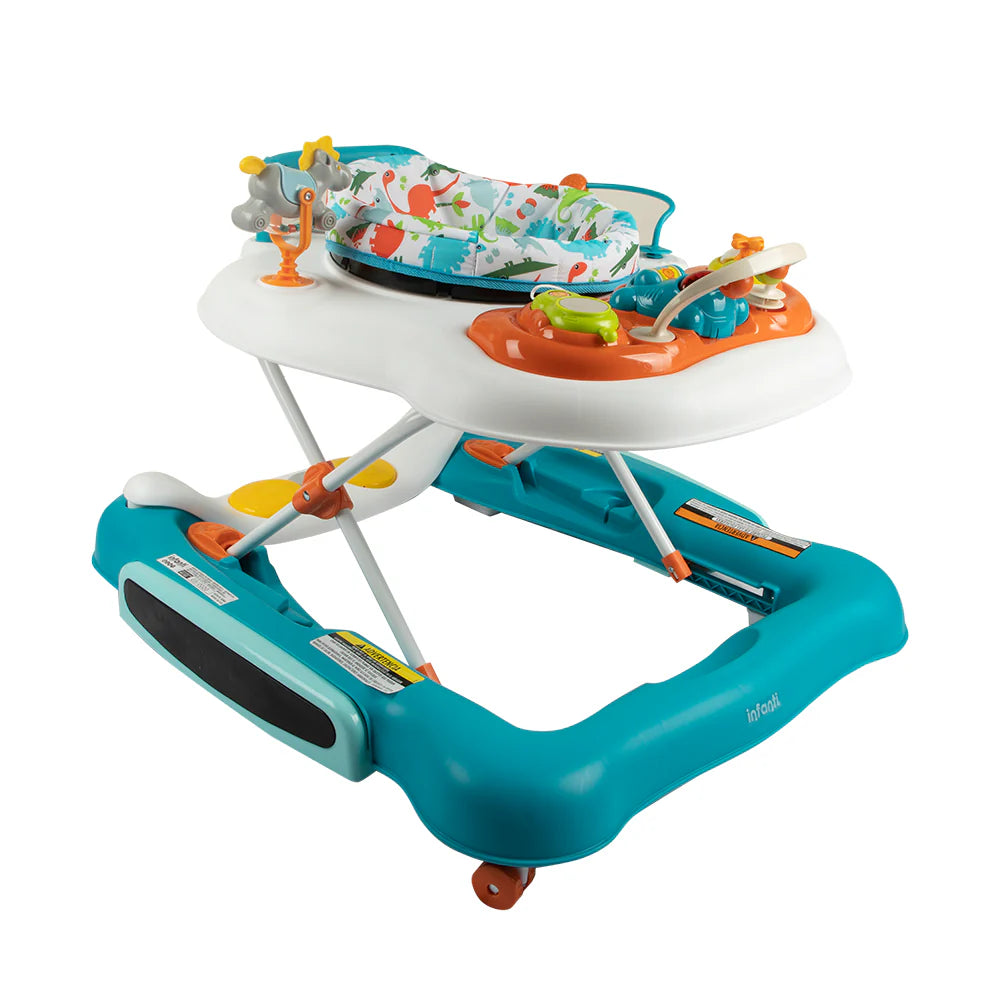 Andador 5 en 1 Infantil Baby Walker Blanco con Azul