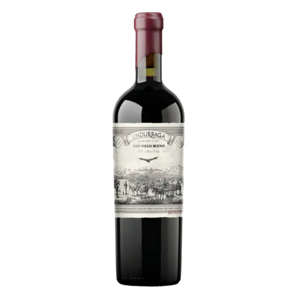 Vino Tinto Red Field Blend Undurraga Ensamblaje Valle del Maule 2021 750ml