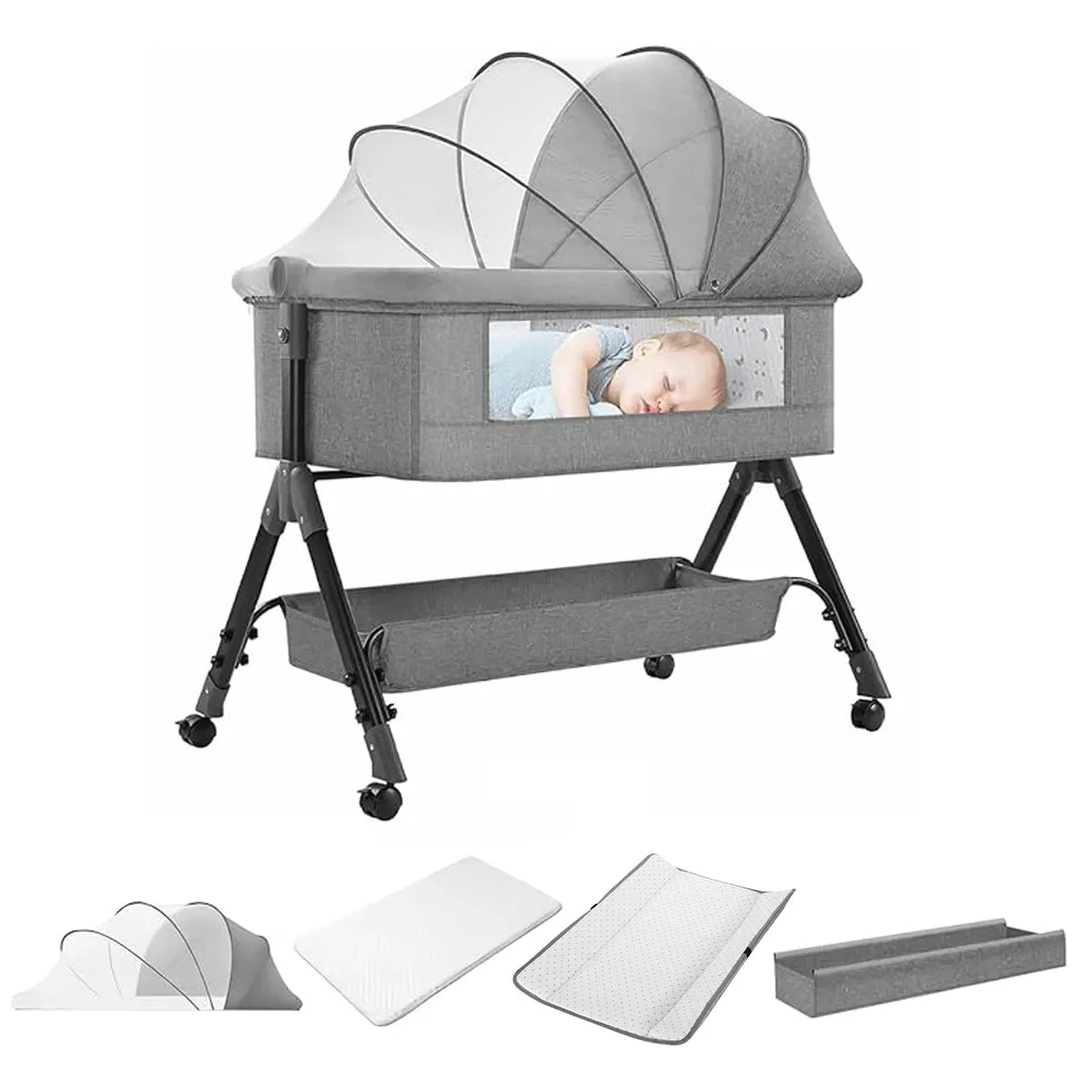 Cuna Colecho para Bebé con Mosquitero Cosco C908