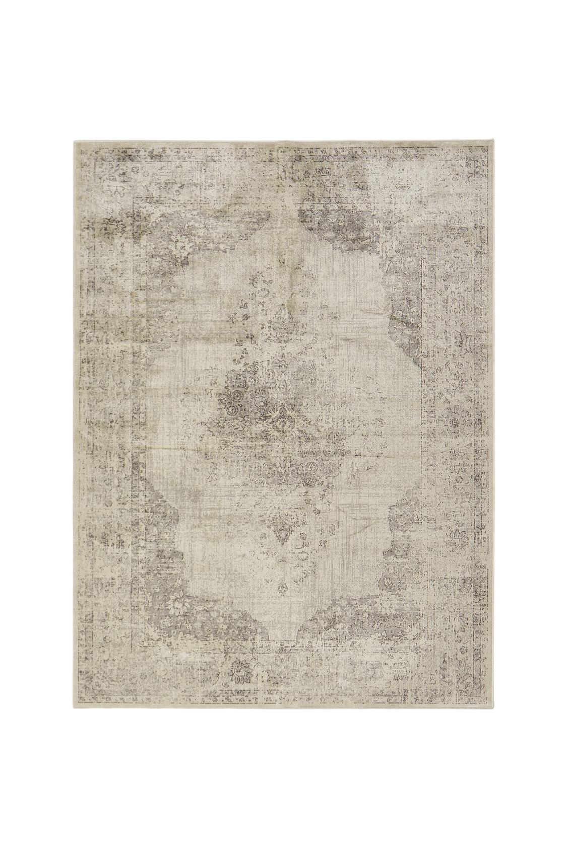 Alfombra Efecto Vintage Zara 1330/029/802/79 Grey 200x300cm