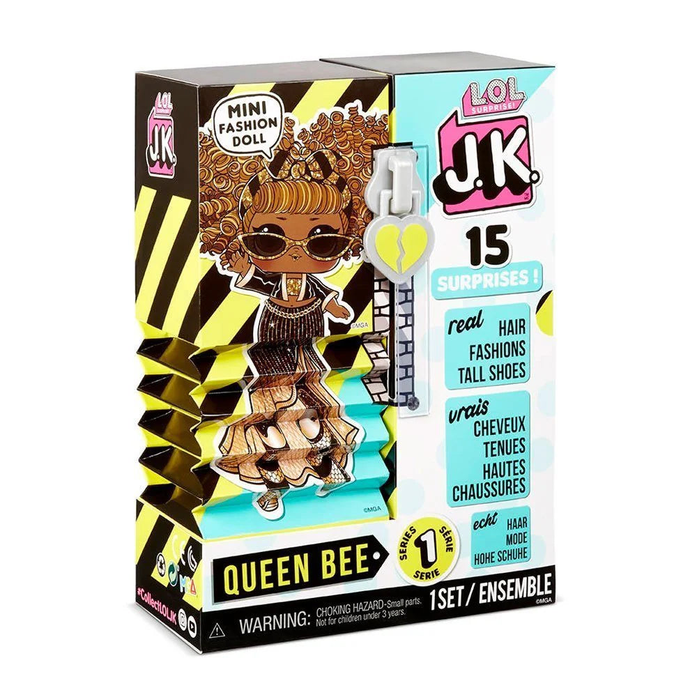 Muñeca Queen Bee Lol Surprise Jk Mini Fashion 15 Sorpresas