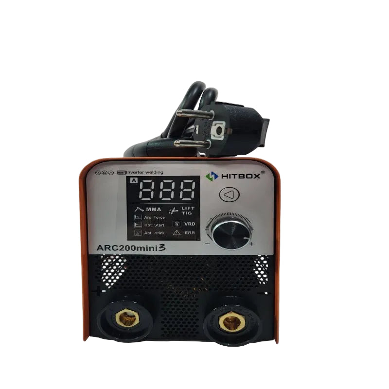 Máquina de Soldar Inverter ARC200 Mini Portátil 200A