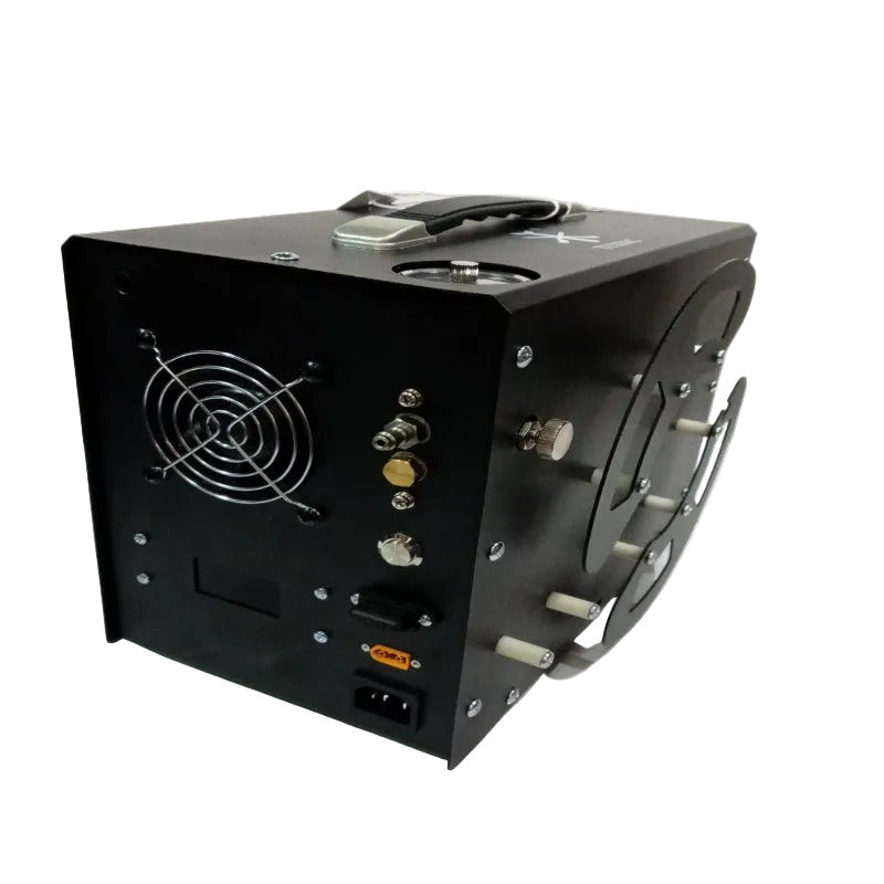 Compresor de Aire Tuxing TXES062 12V/220V para Pistolas de Aire, Negro