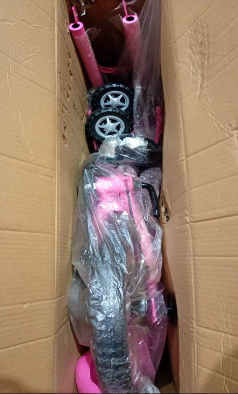 Bicicleta Infantil Aro 16 Motocross con Ruedas Auxiliares
