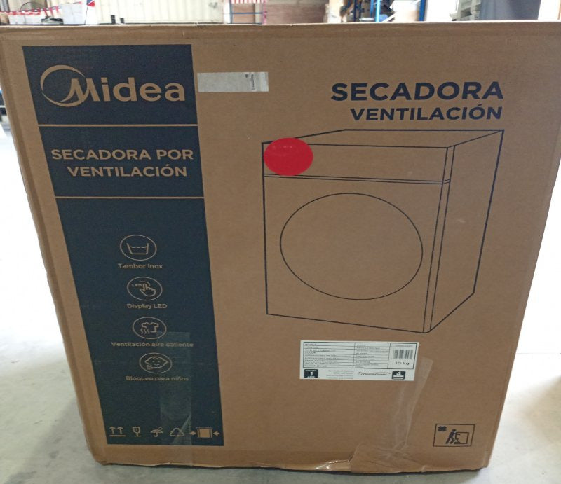 Secadora por Ventilación Midea MD100A100/W2 10 kg, Blanco