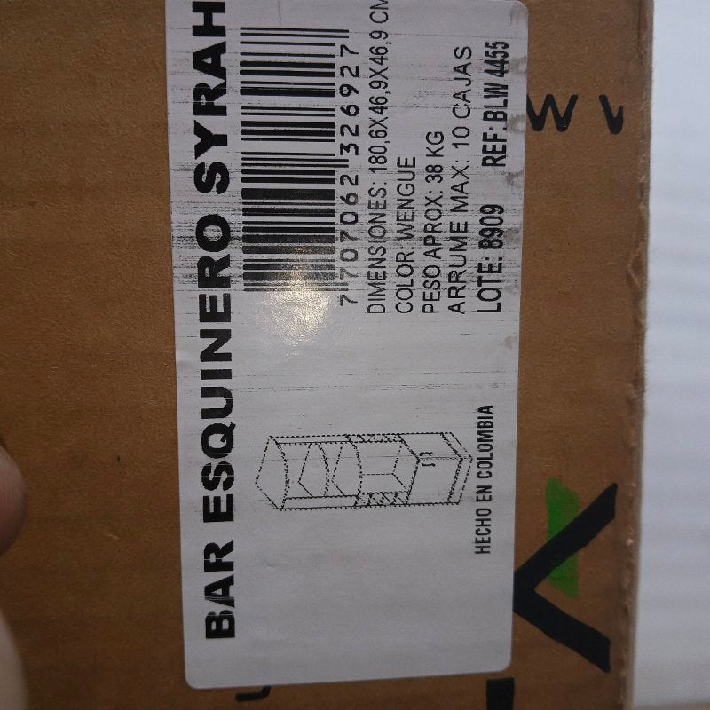 Bar Esquinero RTA Syrah BLW 4455 Wengue