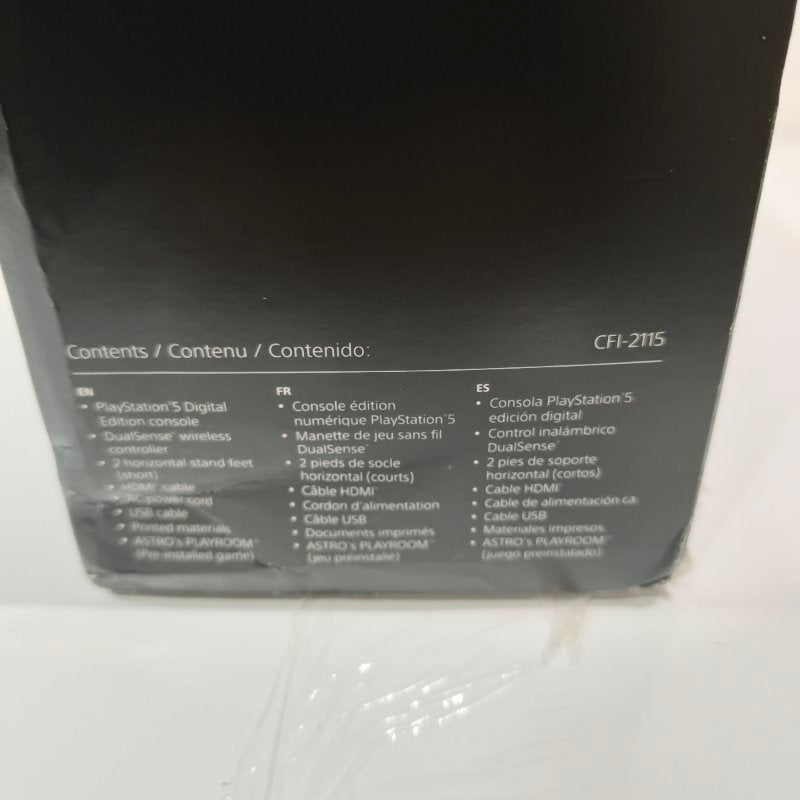 Consola PlayStation 5 PS5 Sony Edición Digital 825GB