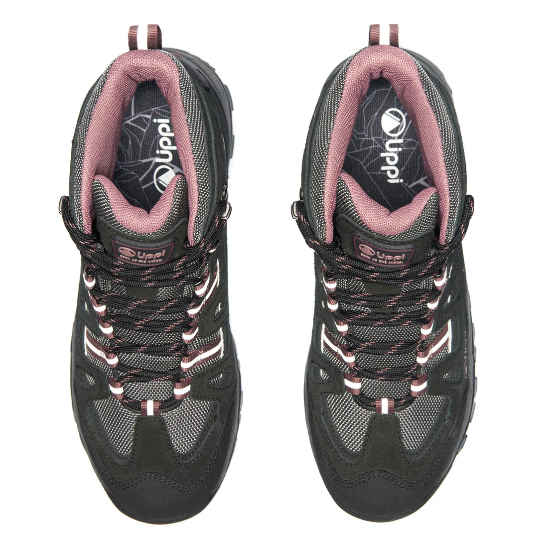 Botines Lippi Puelo CS HI – Negro/Uva, EUR 37 / 23,5 cm