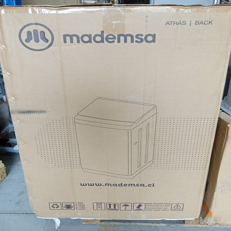 Lavadora Automática Mademsa MDWMT14W 14 kg, Blanco