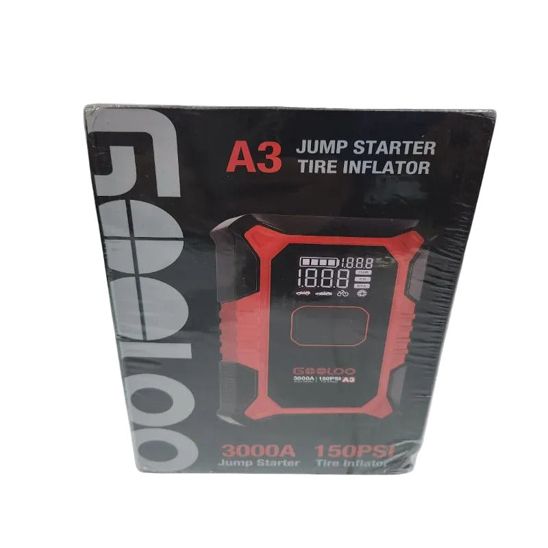 Arrancador de Baterías Portátil Gooloo JS-506 con Compresor