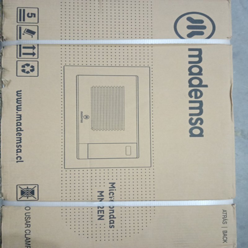 Microondas Empotrable Mademsa MM2EN 27 Litros Negro