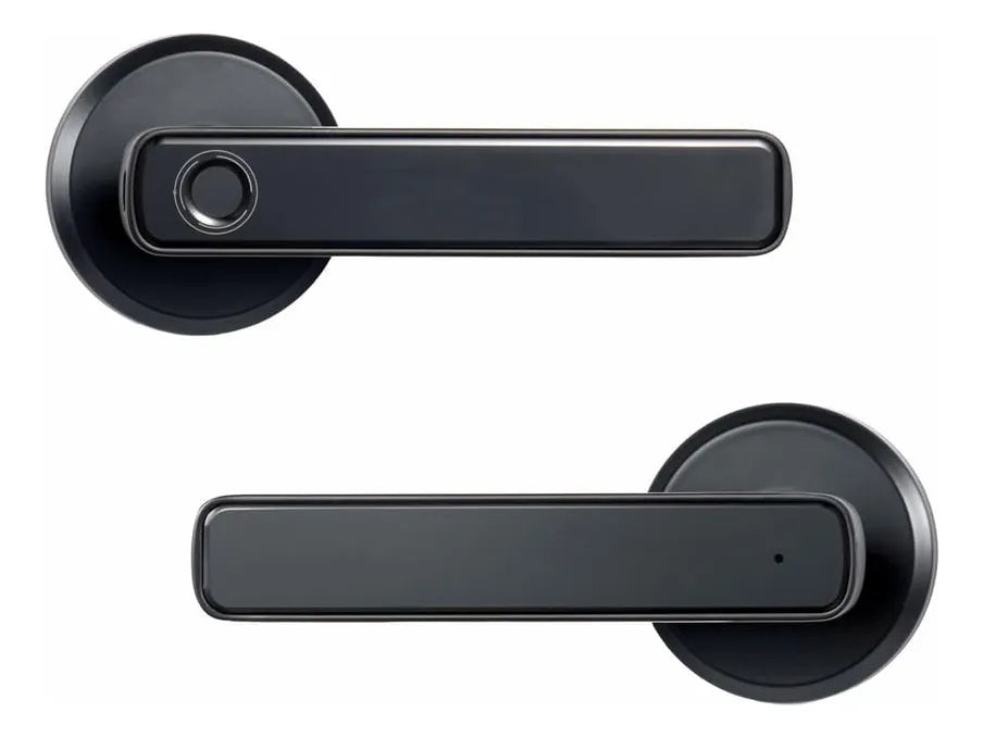 Cerradura Inteligente Eléctrico Con Huella Digital Genérico Gm3-Dz 2 Metodos Negro