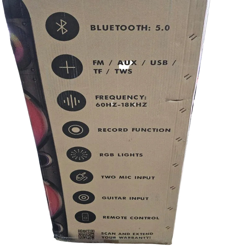 Parlante Bluetooth Blik Lightup800