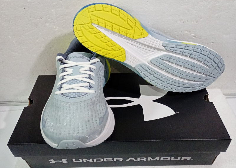 Zapatillas Under Armour UA W Velociti Pace Gris/Amarillo 42 EUR / 27 CM