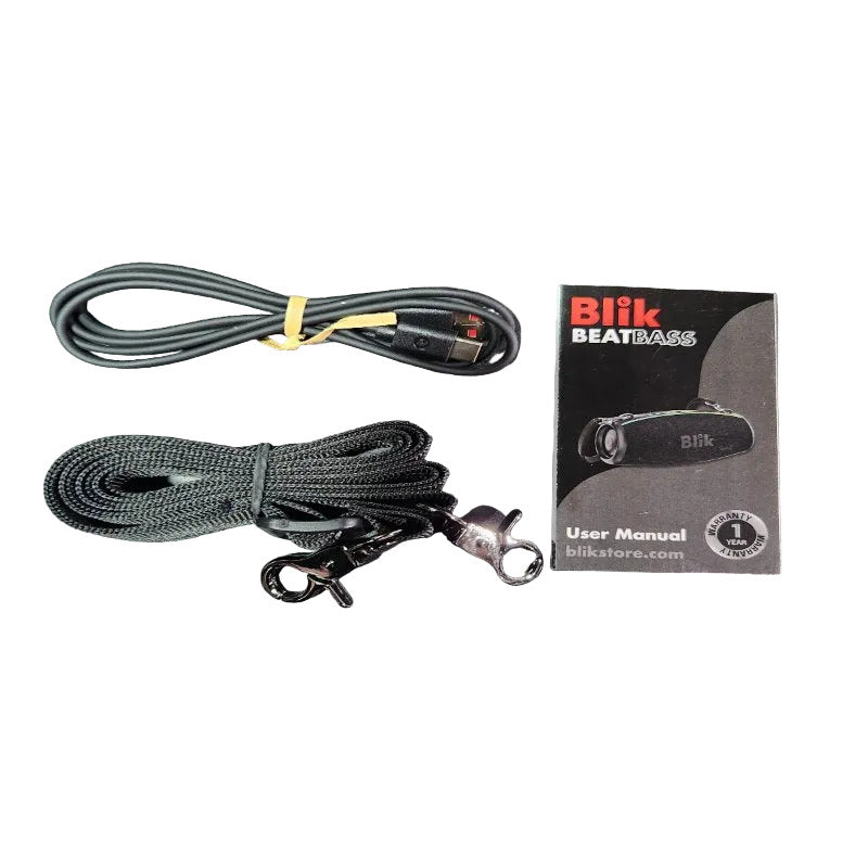 Parlante Bluetooth Portátil Blik BeatBass – Negro, 60W / 24h