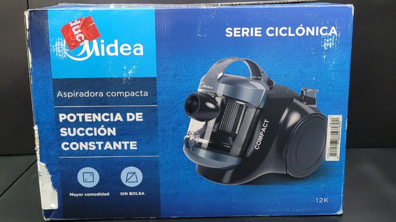 Aspiradora Midea Serie Ciclónica 12K 1000W 1.5 Litros, Azul