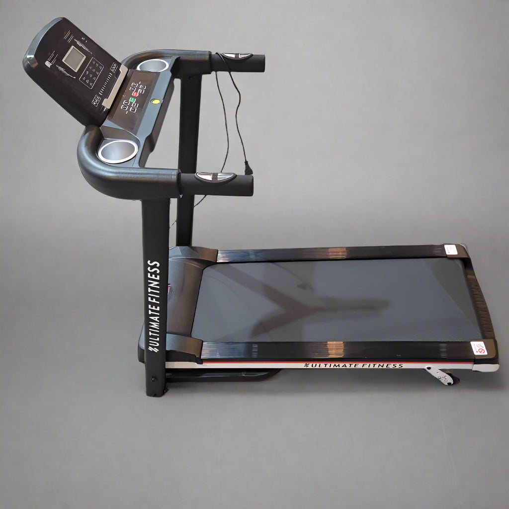 Trotadora Electrica Ultimate Fitness E310 Pro Negra
