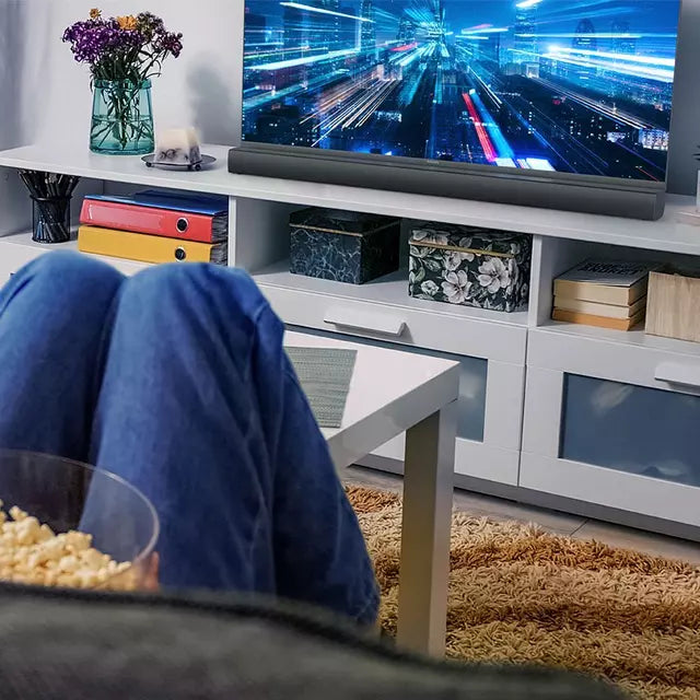 Soundbar 2.0 Philips Tab4208 Plateado