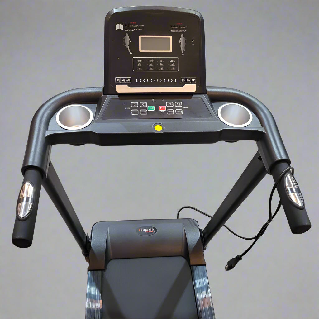 Trotadora Electrica Ultimate Fitness E310 Pro Negra