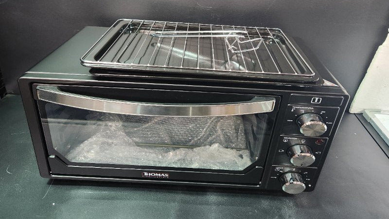 Horno Eléctrico 25 Litros Thomas TH-25N01 1500W, Negro