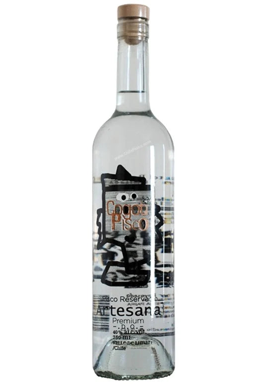 Pisco Cogotí Premium Transparente 40º 750 ml