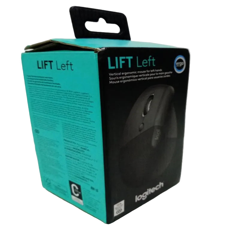 Mouse Ergonómico Logitech Lift Left Vertical Inalámbrico