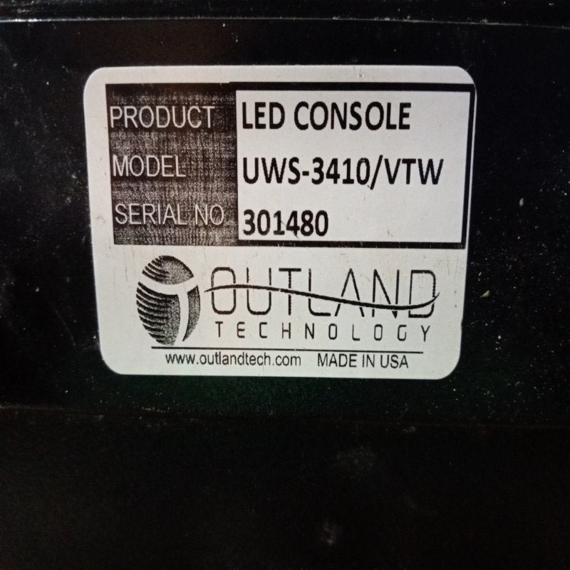 Sistema de Video Cámara para Buceo Profesional Outland Technology UWS-3410/VTW
