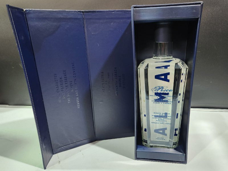 Pisco Alma Ultra Premium Moscatel Rosada Doble Destilado 750 ml
