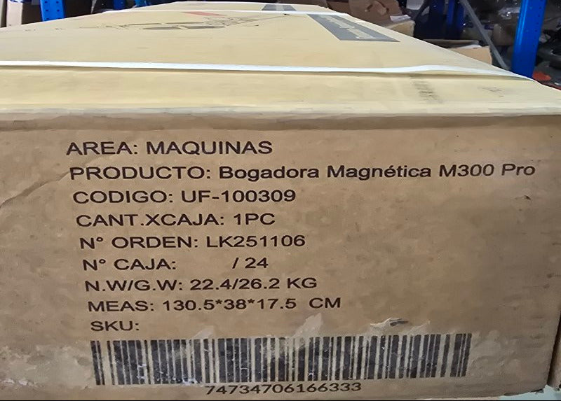Remadora Magnética Ultimate Fitness M300 Pro, Negro