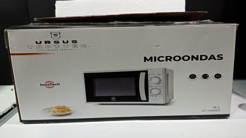 Microondas Ursus Trotter UT-Hagen 16 Litros, Blanco