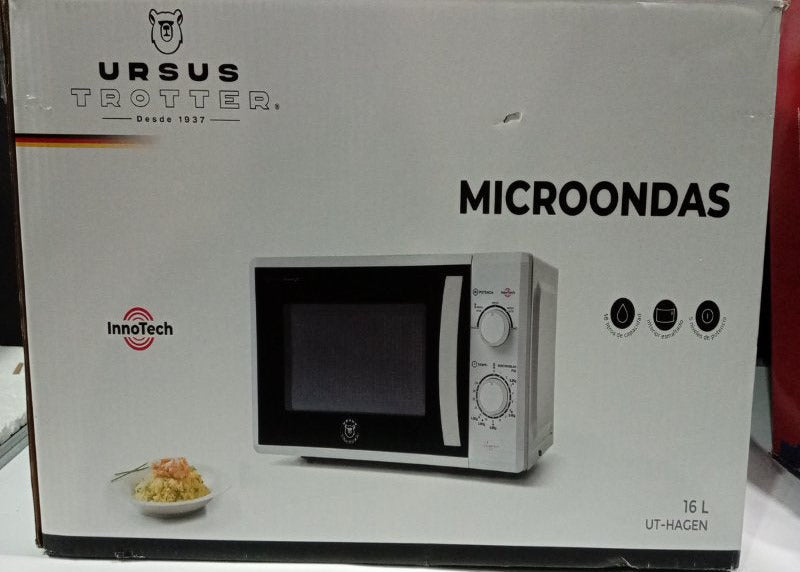 Microondas Ursus Trotter UT-Hagen 16 Litros, Blanco