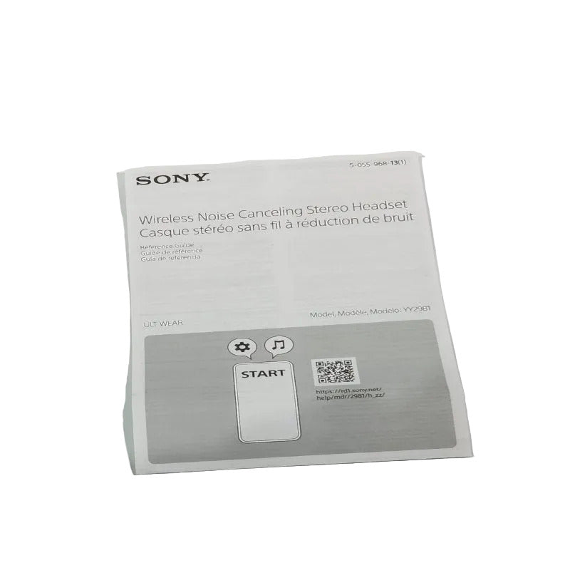 Audífonos Inalámbricos Sony ULT WEAR WH-ULT900 con Cancelación de Ruido, Blanco