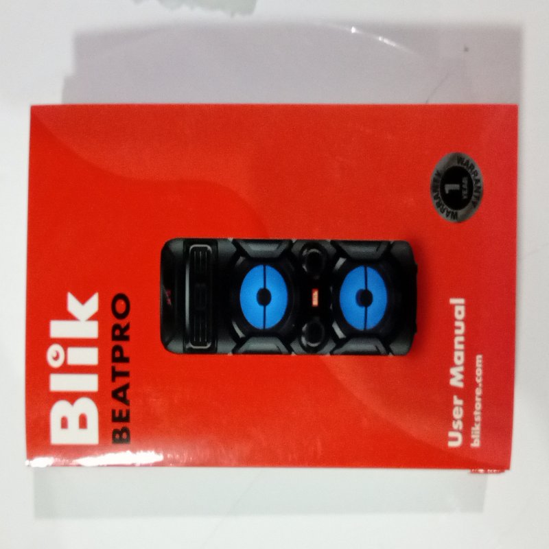 Parlante Bluetooth Blik BeatPro 4000W Potencia