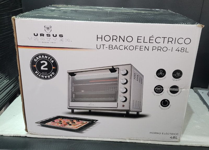 Horno Eléctrico Ursus Trotter UT-BACKOFEN PRO-I 48 Litros