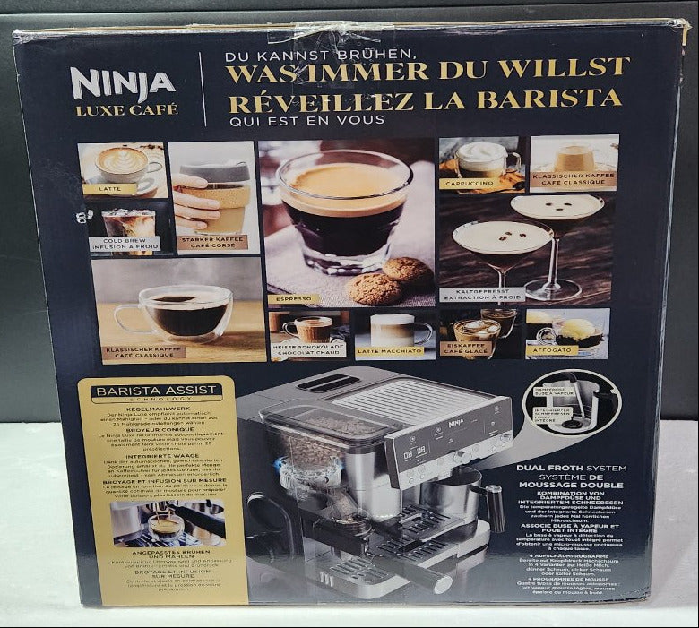 Cafetera Ninja Luxe Café Premier Series 3 en 1 ES601EU