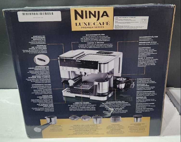 Cafetera Ninja Luxe Café Premier Series 3 en 1 ES601EU