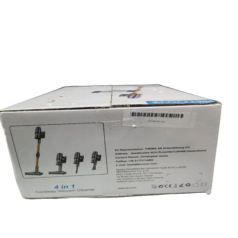 Aspiradora PrettyCare V3 con diseño compacto 445x300x195 mm