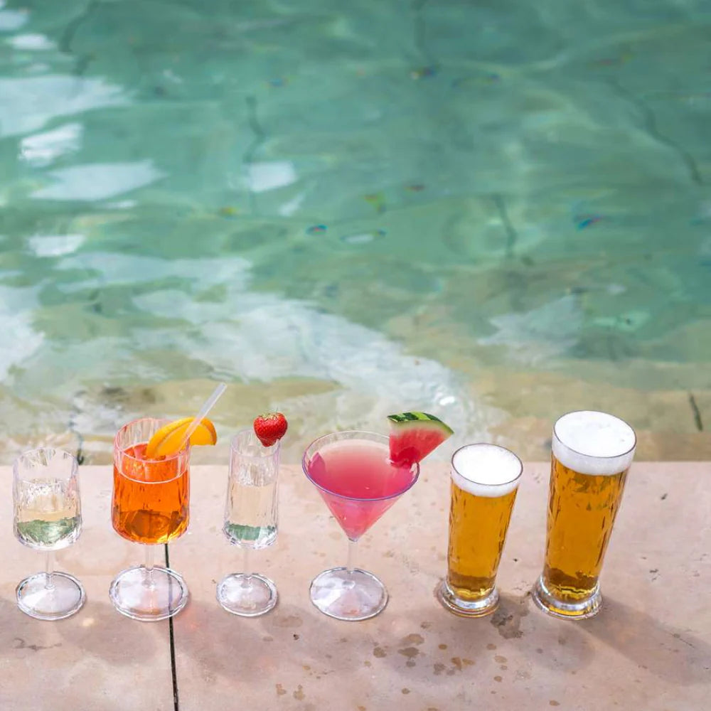 Set 6 Vasos Koziol Unbreakable Superglas Club N.11 500 Ml